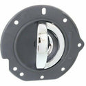 2002-2007 Jeep Liberty Front Door Handle LH, Slate Gray Hsg., w/Chrome Handle.