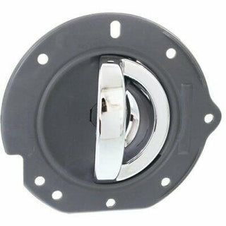 2002-2007 Jeep Liberty Front Door Handle LH, Slate Gray Hsg., w/Chrome Handle.