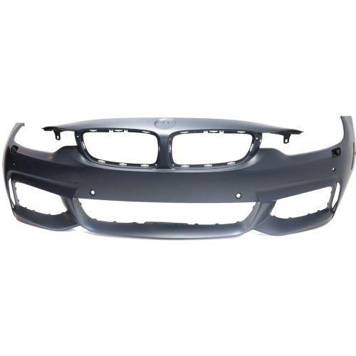 2014-2016 BMW 435i Front Bumper Cover, w/M Sport Line, w/HLW/PDC/IPAS, w/o Cam-CAPA.