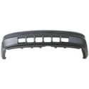 1991-1993 Dodge Caravan Front Bumper Cover, Primed, w/o Fog Lamps Hole.