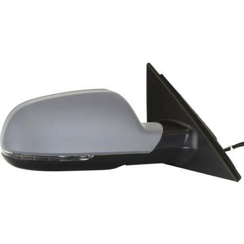 2010-2011 Audi S4 Mirror RH, Power, Heated, Man Folding, w/Signal Lamp.