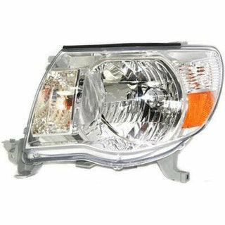 2005-2011 Toyota Tacoma Head Light LH, Assembly, w/Out Sport Pkg.-Capa.