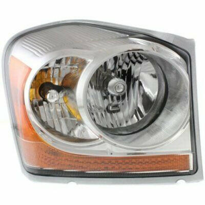 2006 Dodge Durango Head Light RH, Assembly, Halogen, Chrome Interior.