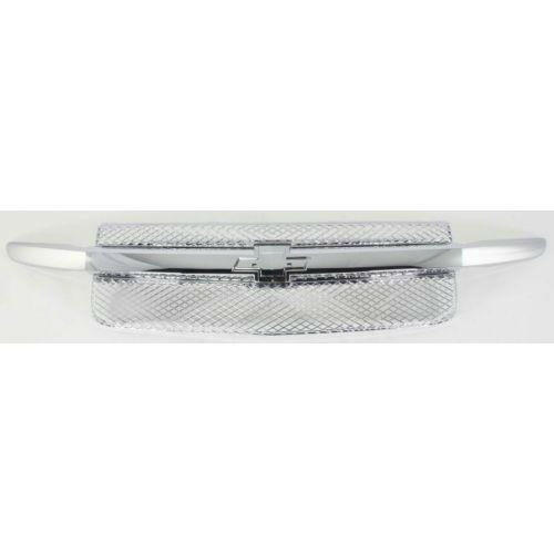 2005-2009 Chevy Equinox Grille, Chrome, w/ Center Bar.
