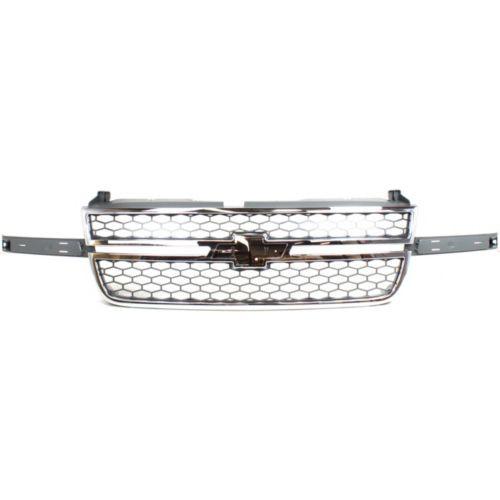 2003-2007 Chevy Silverado 1500 Grille, Chrome Shell - Classic 2 Current Fabrication