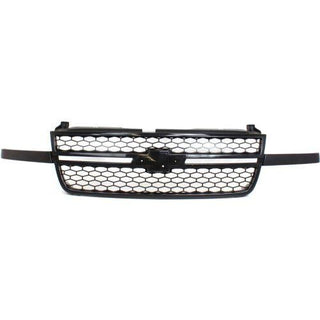 2003-2007 Chevy Silverado 1500 HD Grille - Black W/ Honeycomb - Classic 2 Current Fabrication