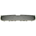 2005-2009 Chevy Uplander Grille, Lower, Chrome Shell/ Dark Gray Insert.