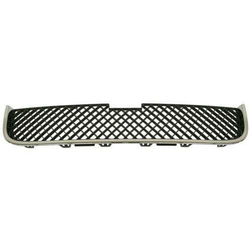 2005-2009 Chevy Uplander Grille, Lower, Chrome Shell/ Dark Gray Insert.