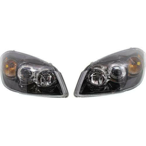 2005-2010 Chevy Cobalt Projector Head Light, Set Of 2, Composite, Assembly.