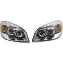 2005-2010 Chevy Cobalt Projector Head Light Set, Composite, Halogen.