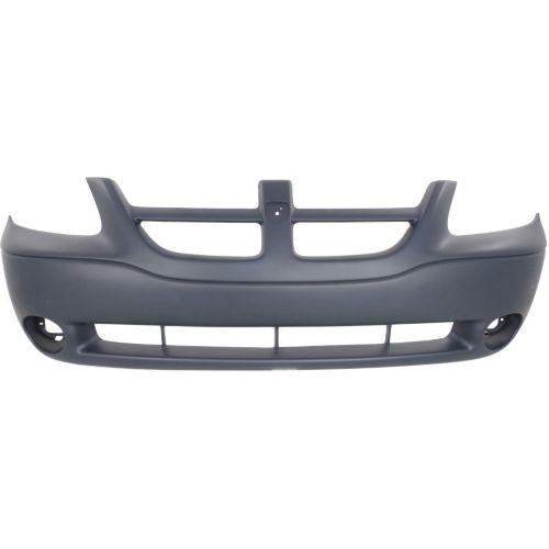 2001-2004 Dodge Caravan Front Bumper Cover, Primed, With Fog Lamp Hole - Classic 2 Current Fabrication