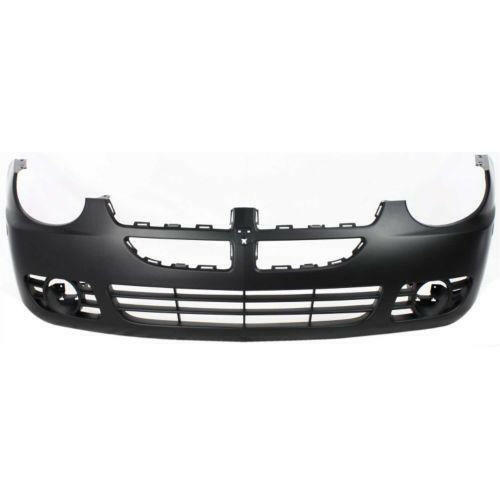 2003-2005 Dodge Neon Front Bumper Cover, Primed, w/ Fog Lamp Hole (CAPA).