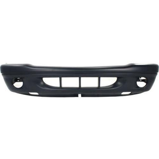 2001-2004 Dodge Durango Front Bumper Cover, Primed, With Fog Lamp Holes - Classic 2 Current Fabrication