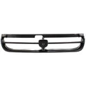 2001-2002 Dodge Neon Grille, Plastic, Textured Black.