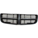 2006-2010 Dodge Charger Grille, Black Shell/Dark Gray.