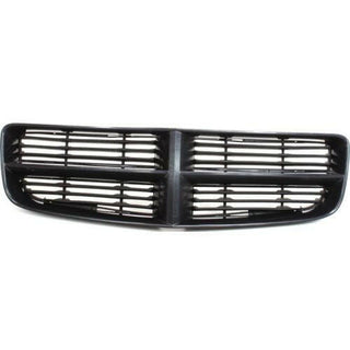 2006-2010 Dodge Charger Grille, Black Shell/Dark Gray.