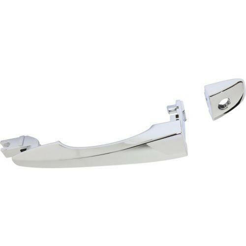 2013-2015 Nissan Pathfinder Front Door Handle LH, Outside, All Chrome.