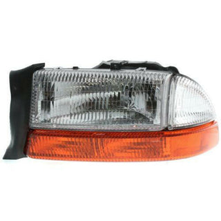 1998-2003 Dodge Durango Head Light LH, Assembly, Halogen.