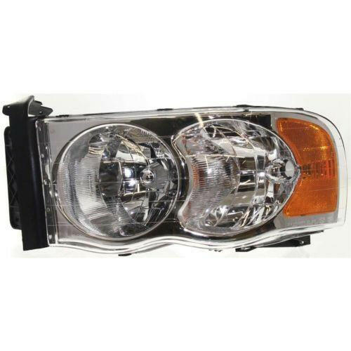 2002-2005 Dodge Pickup Head Light LH, Assembly, Halogen.