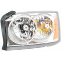 2005 Dodge Dakota Head Light LH, Assembly, Halogen, w/Corner Light Bulb S.