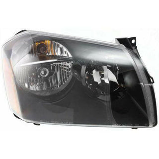 2005-2007 Dodge Magnum Head Light RH, Assembly, Halogen, Black Interior.