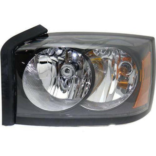2006-2007 Dodge Dakota Head Light LH, Assembly, Halogen.