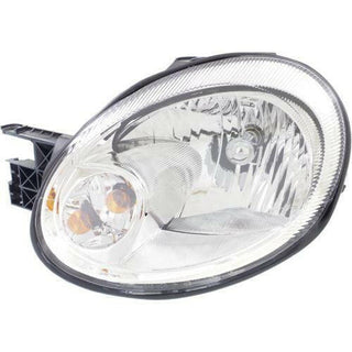 2003-2005 Dodge Neon Head Light LH, Assembly, Halogen, Chrome Interior.
