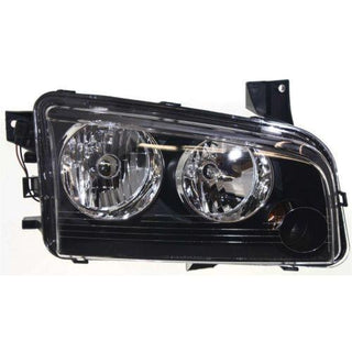 2007-2010 Dodge Charger Head Light RH, Assembly, Halogen, Black Interior - Classic 2 Current Fabrication