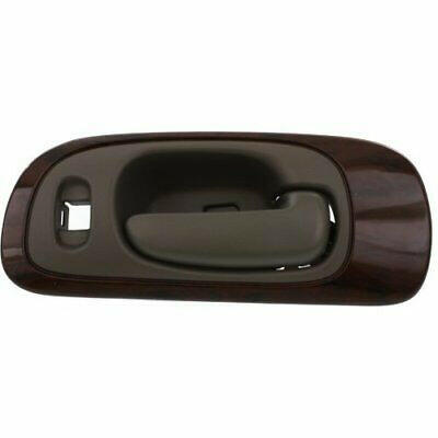 1998-2004 Chrysler Concorde Front Door Handle RH, Gray w/Woodgrain Bezel, w/6 Nuts.