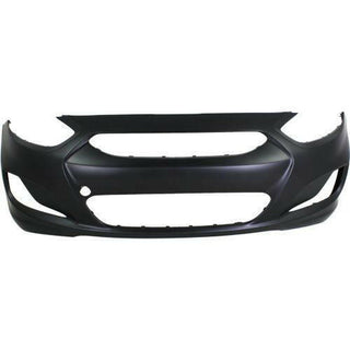 2012-2013 Hyundai Accent Front Bumper Cover, Primed, Hatchback/Sedan.