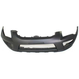 2008-2010 Kia Sportage Front Bumper Cover, Primed, w/o Luxury Pkg-CAPA.