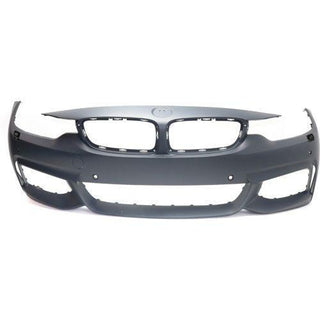 2014-2016 BMW 435i xDrive Front Bumper Cover, w/M Sport Line, w/HLW/PDC/IPAS/Cam.