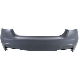 2013-2015 BMW 335i xDrive Rear Bumper Cover, Primed, w/MSportLine, w/o PDC, Sdn-CAPA.