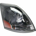 2004-2015 Volvo Vnl Series Hd Truck Head Light RH, Assembly, Black.