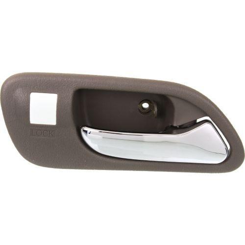 2001-2006 Acura MDX Front Door Handle RH, Chrome Lever+beige Housing.