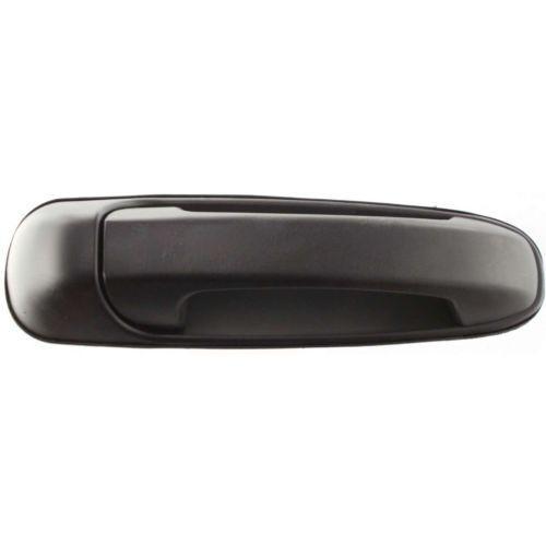 1999-2004 Jeep Cherokee Rear Door Handle RH, Smth Black, w/o Keyhole.