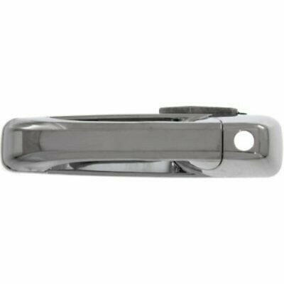 2009-2016 Dodge Ram Front Door Handle LH, Outside, All Chrome, W/ Keyhole.