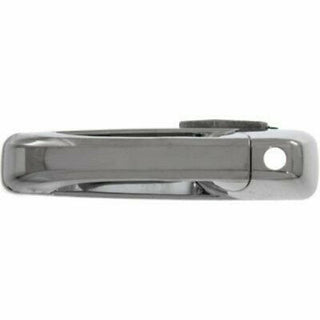 2009-2016 Dodge Ram Front Door Handle LH, Outside, All Chrome, W/ Keyhole.
