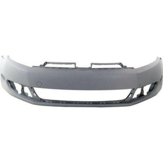2010-2014 Volkswagen Jetta Front Bumper Cover, Primed, Plastic, Wagon.