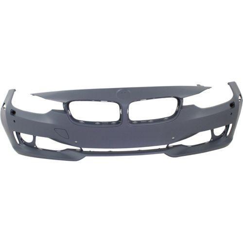 2013-2015 BMW 335i xDrive Front Bumper Cover, w/o M Sport, Standard, w/HLW/PDC/IPAS.