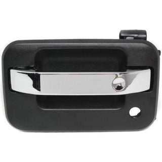 2006-2008 Lincoln Mark LT Front Door Handle LH Lvr+txtrd Blk Hsg., w/Hole.