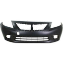 2012-2014 Nissan Versa Front Bumper Cover, Manual/Transmission, Sedan-CAPA.