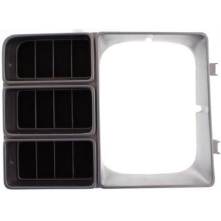 1981-1982 Chevy Suburban Headlight Door RH, W/ Single Headlights.