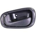 1998-2002 Geo Prizm Front Door Handle LH, Inside, Blue, Manual Lock, w/o Lock Hole.