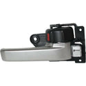 2008-2014 Toyota Sequoia Front Door Handle RH, Painted Silver Lever, Knob.