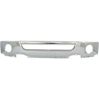 2006-2008 FORD F-150 FRONT BUMPER CHROME, Lower, Steel.