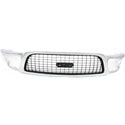 1999 Ford Expedition Grille, Chrome Shell/gray Insert - Classic 2 Current Fabrication