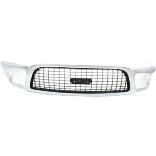 1999 Ford Expedition Grille, Chrome Shell/gray Insert - Classic 2 Current Fabrication