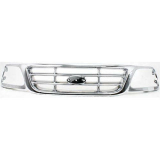 1997-2004 Ford F-250 Pickup Grille, Cross Bar Insert.