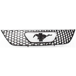 1999-2004 Ford Mustang Grille, Textured Black - Classic 2 Current Fabrication